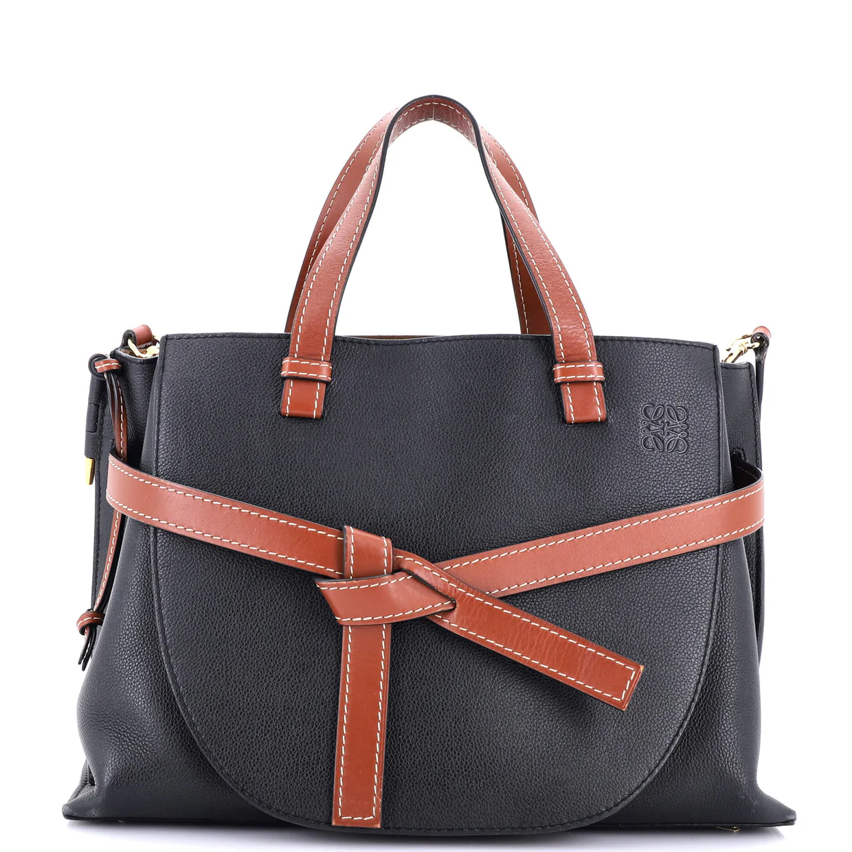 Gate Tote Leather Medium - Deep Luxury