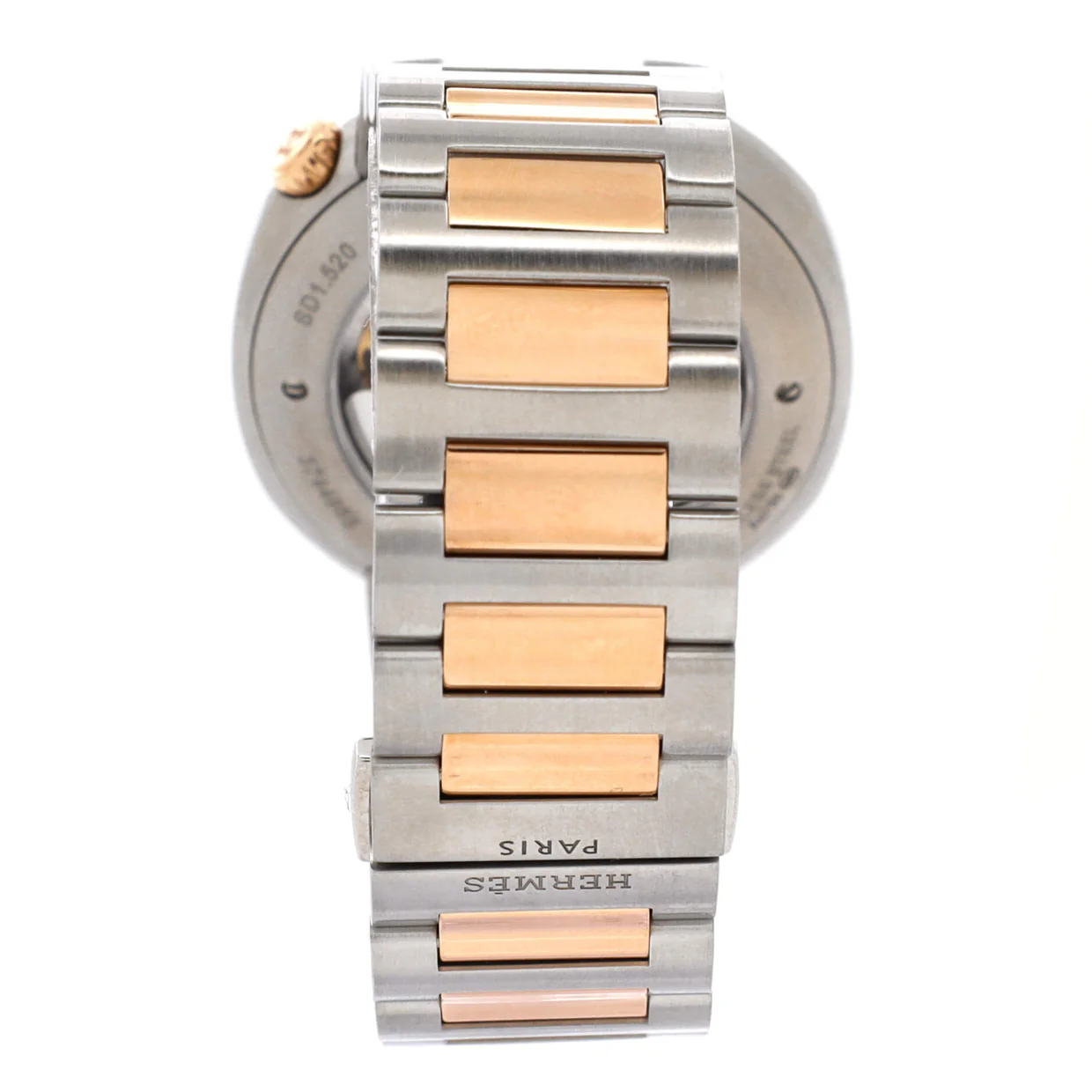 Cut Automatic Watch Stainless Steel and Rose Gold 36 - Deep Luxury