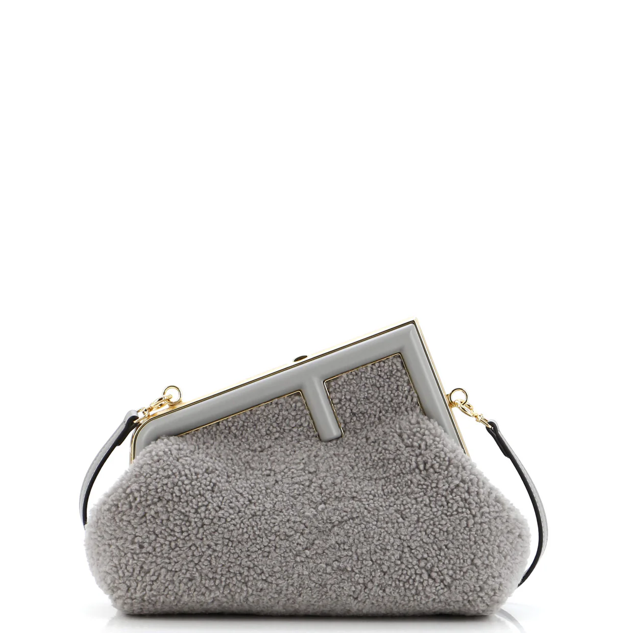 First Bag Shearling Small - Deep Luxury