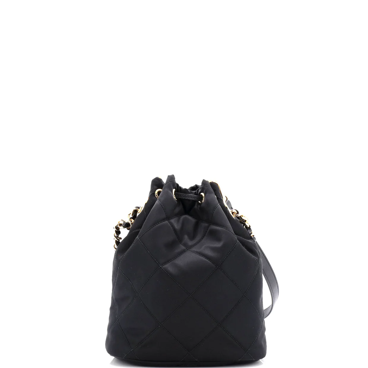 Re-Edition 1995 Drawstring Bucket Bag Quilted Re-Nylon Mini - Deep Luxury