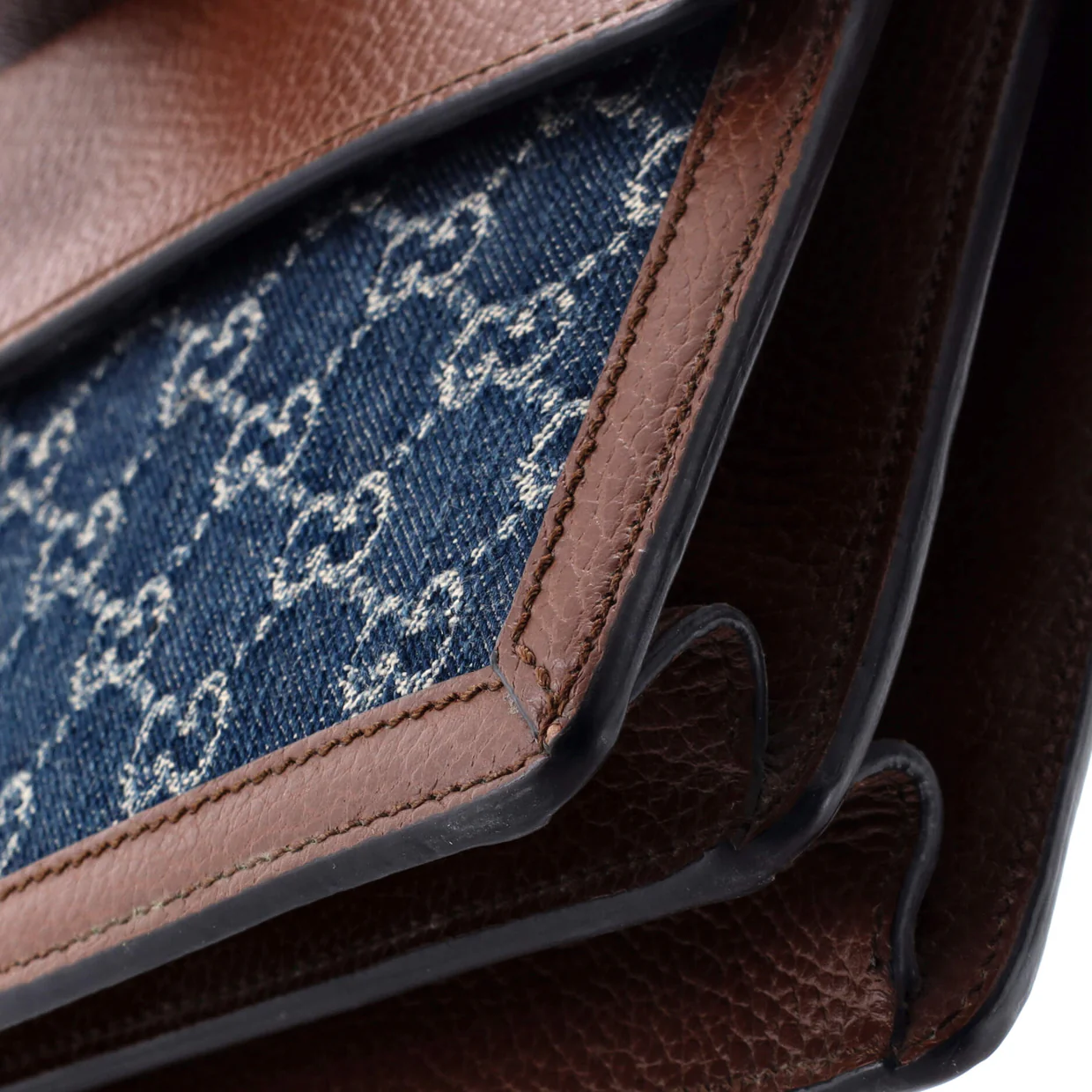 Dionysus Bag GG Denim Small - Deep Luxury