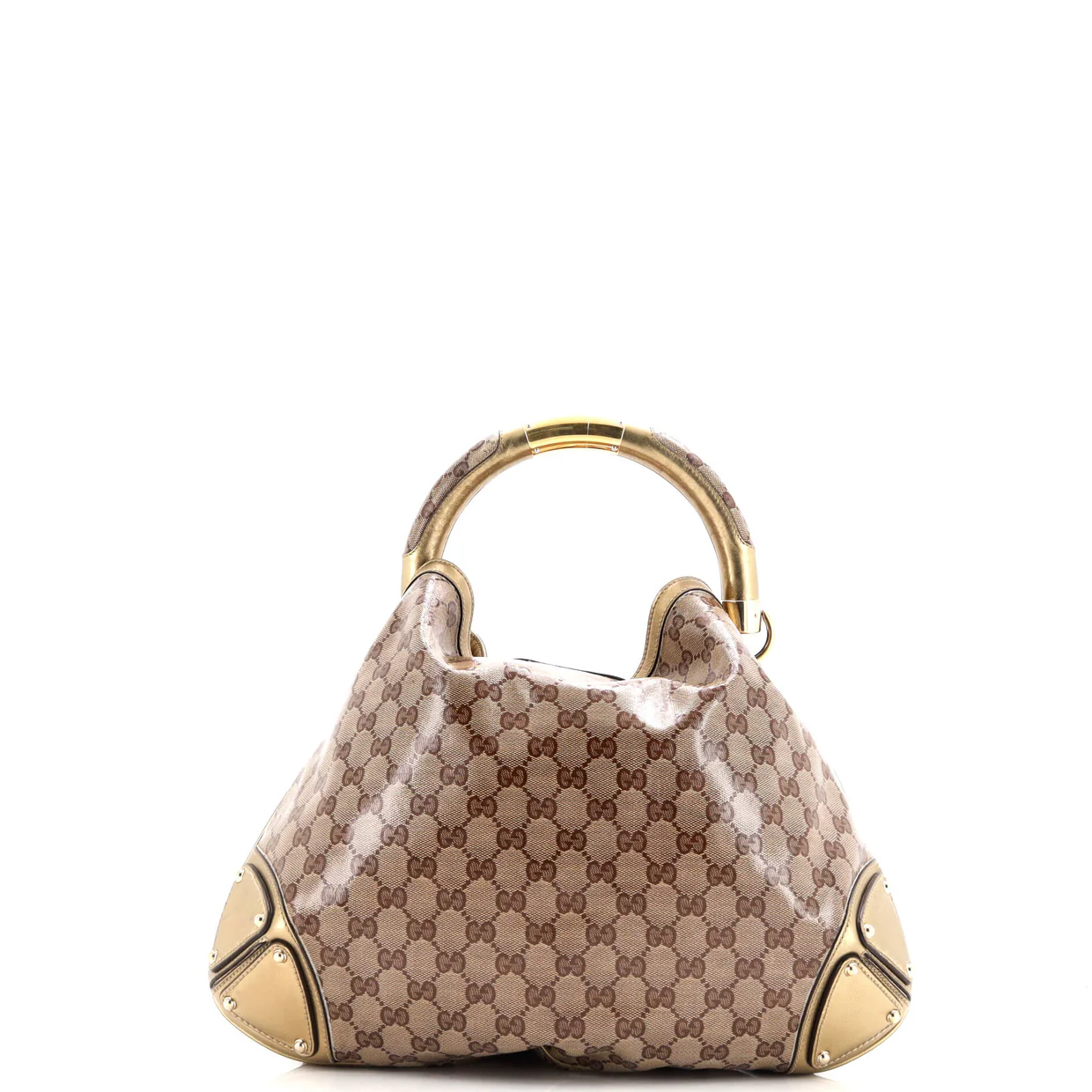 Indy Hobo GG Coated Canvas Medium - Deep Luxury