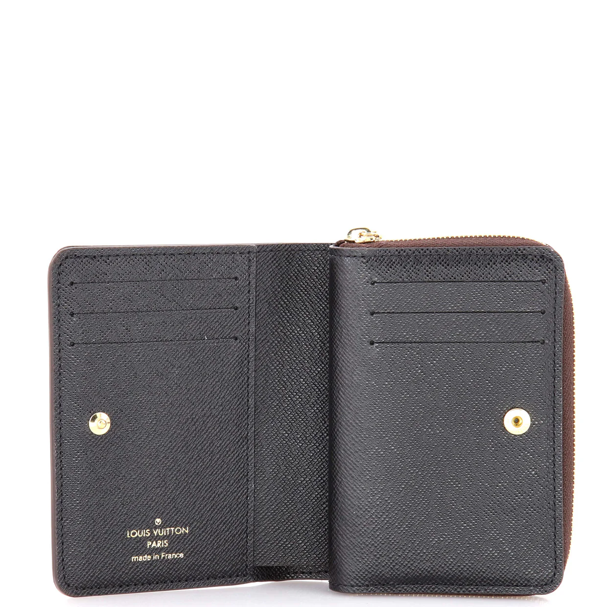 Lou Wallet Reverse Monogram Canvas - Deep Luxury