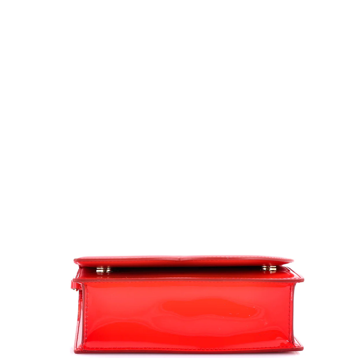 DG Logo Flap Shoulder Bag Leather Small - Deep Luxury