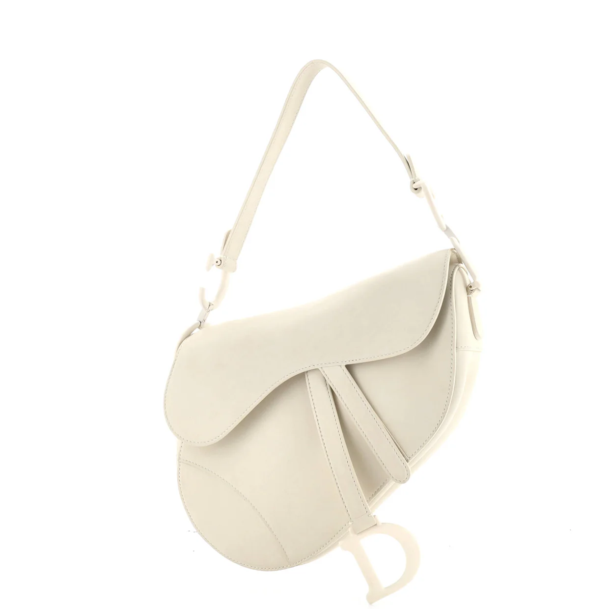 Ultra Matte Saddle Handbag Leather Medium - Deep Luxury