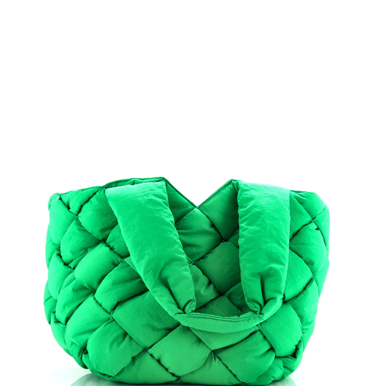 Cassette Paper Tote Intrecciato Nylon - Deep Luxury