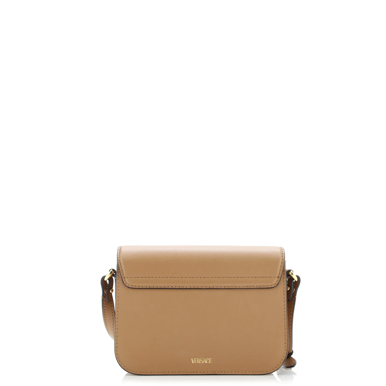 La Medusa Flap Shoulder Bag Leather Small - Deep Luxury