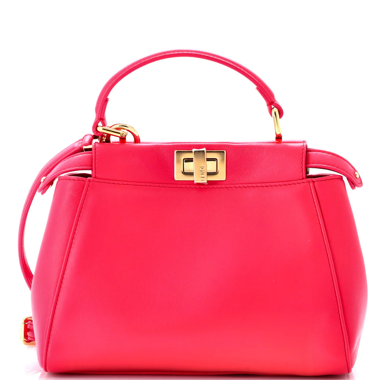 Peekaboo Bag Leather Mini - Deep Luxury