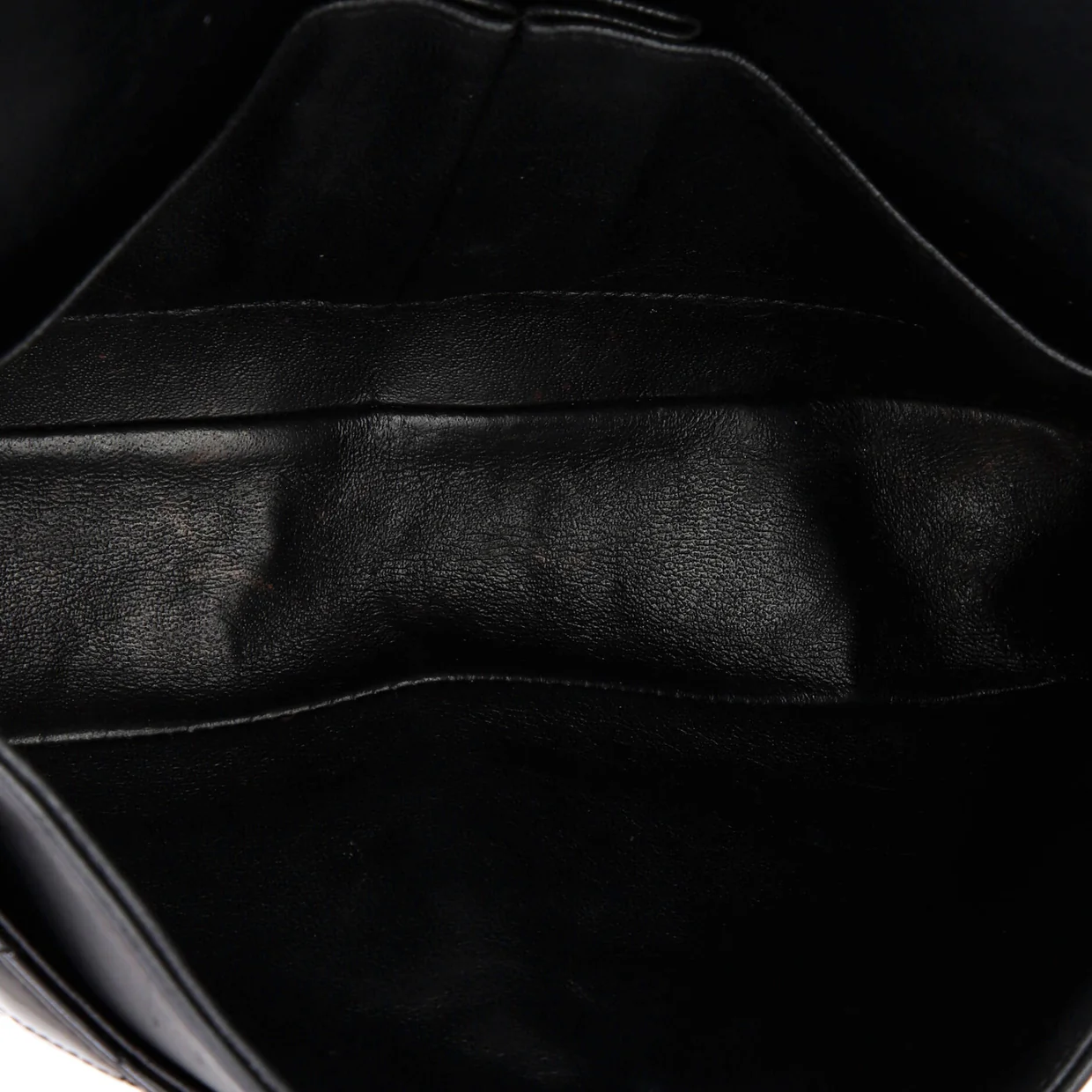 Classic Double Flap Bag Quilted Patent Medium - Deep Luxury