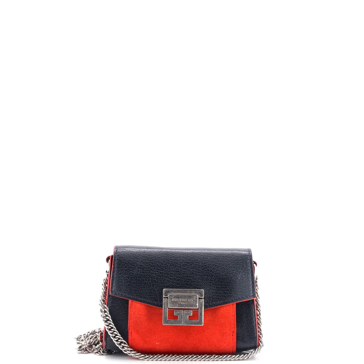 GV3 Flap Bag Leather with Suede Mini - Deep Luxury