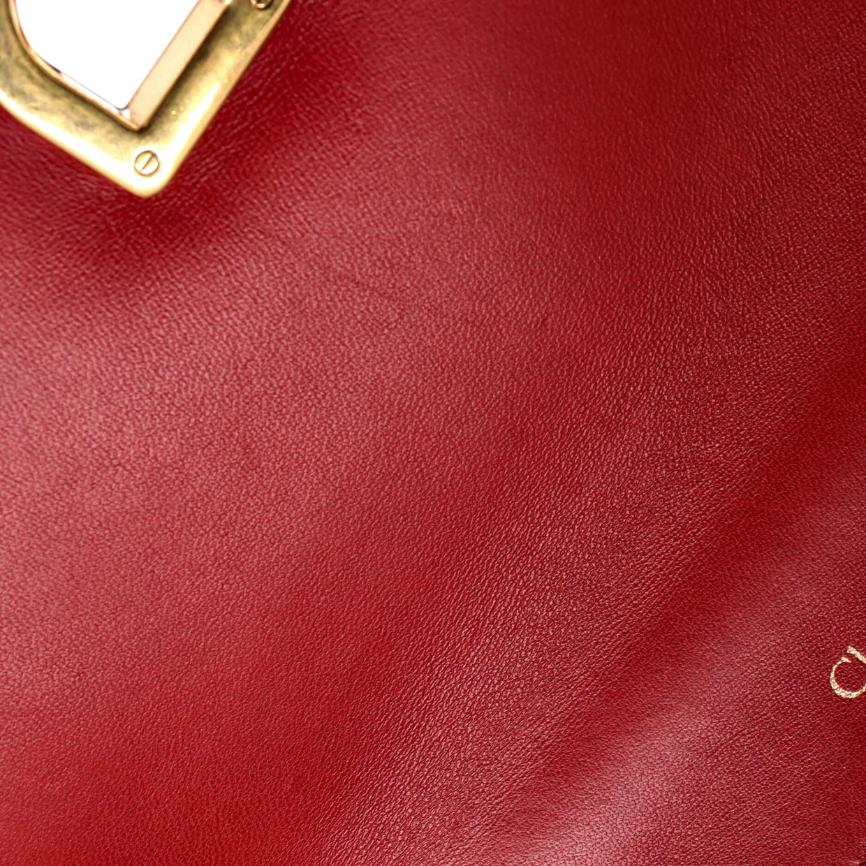 Diorama Flap Bag Studded Leather Small - Deep Luxury