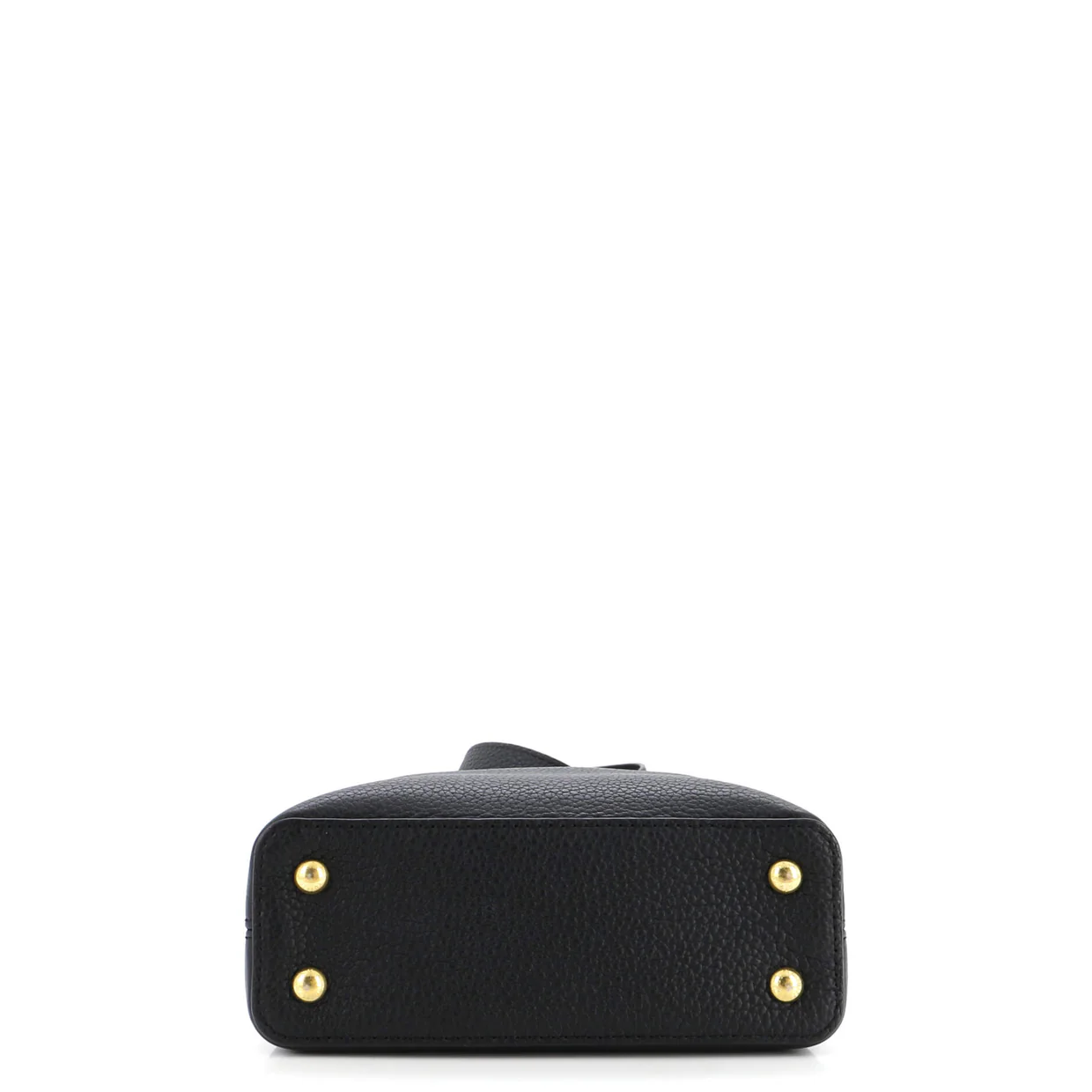 Capucines Bag Leather with Snakeskin Mini - Deep Luxury