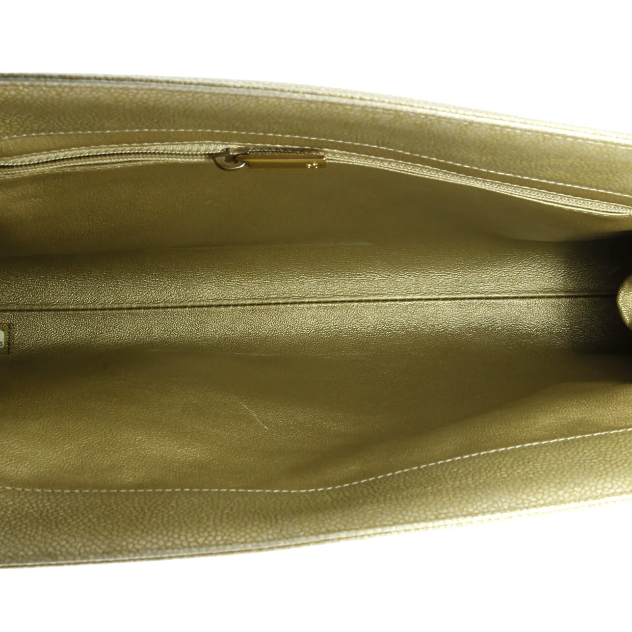 CC Frame Clutch Quilted Caviar Large - Deep Luxury