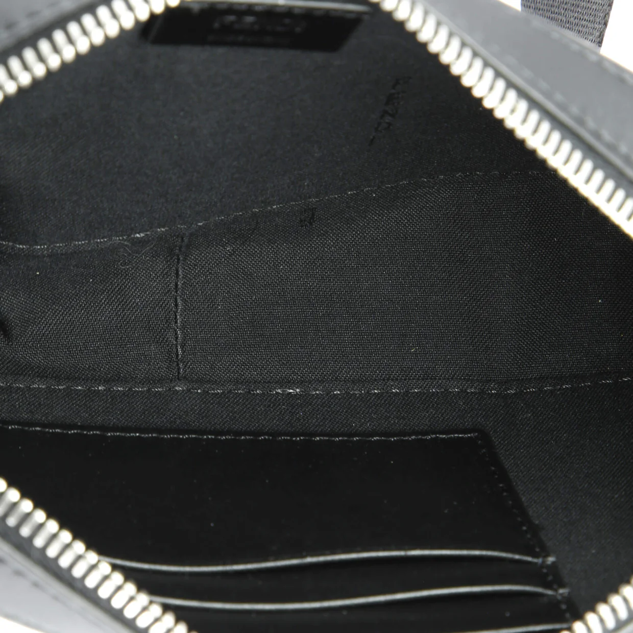 Camera Case Bag Zucca Coated Canvas and Leather Small - Deep Luxury