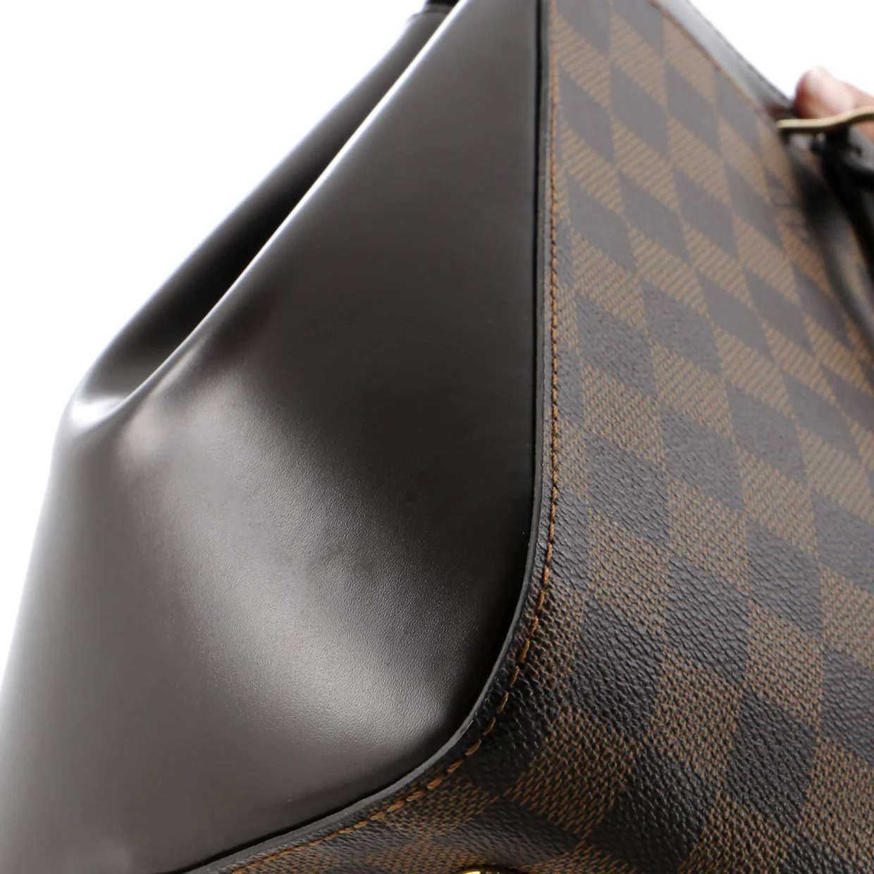 Rivoli Handbag Damier MM - Deep Luxury