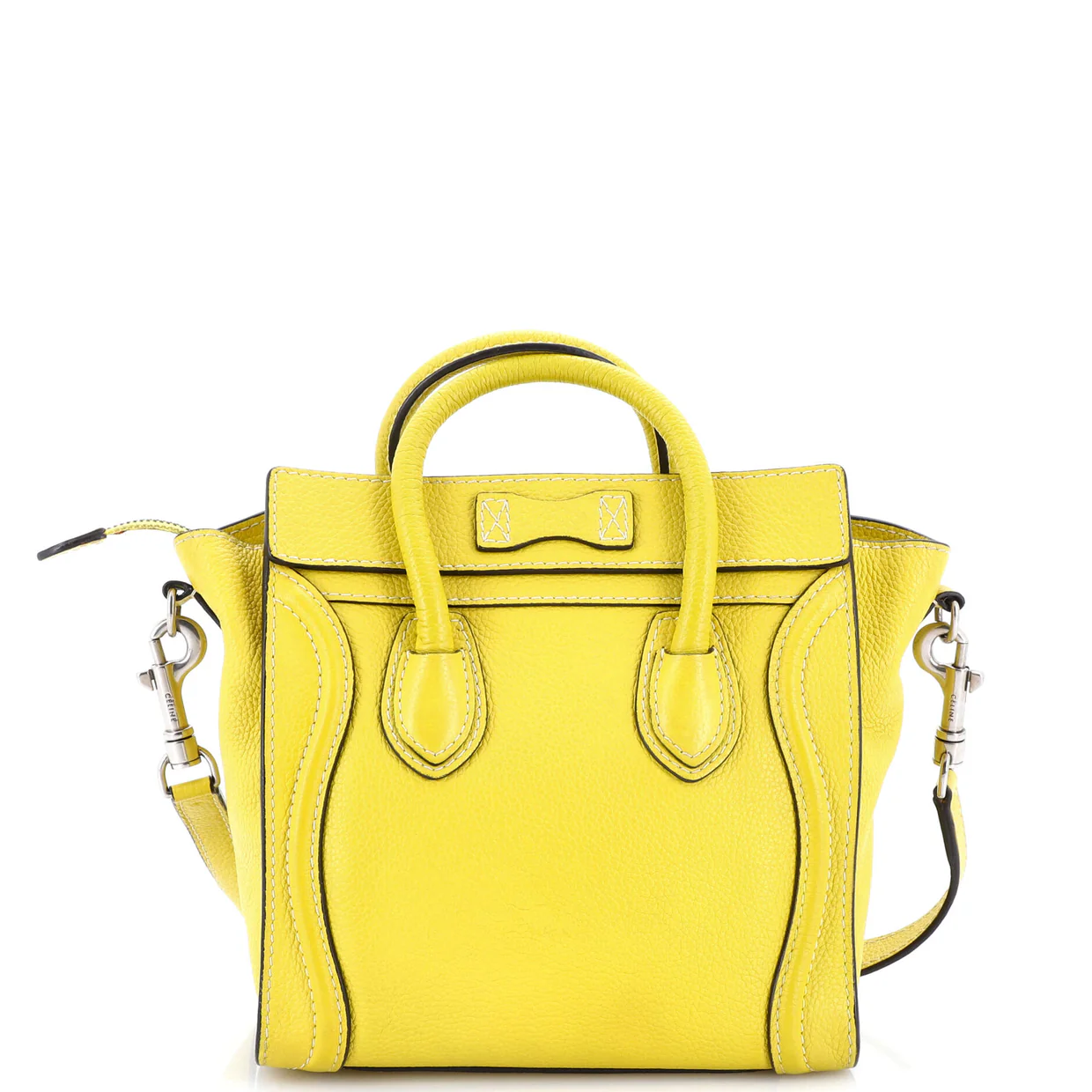 Luggage Bag Grainy Leather Nano - Deep Luxury