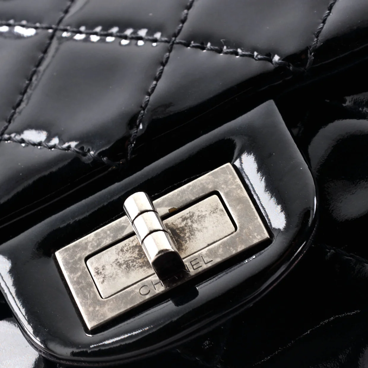 Reissue 2.55 Flap Bag Quilted Patent 227 - Deep Luxury