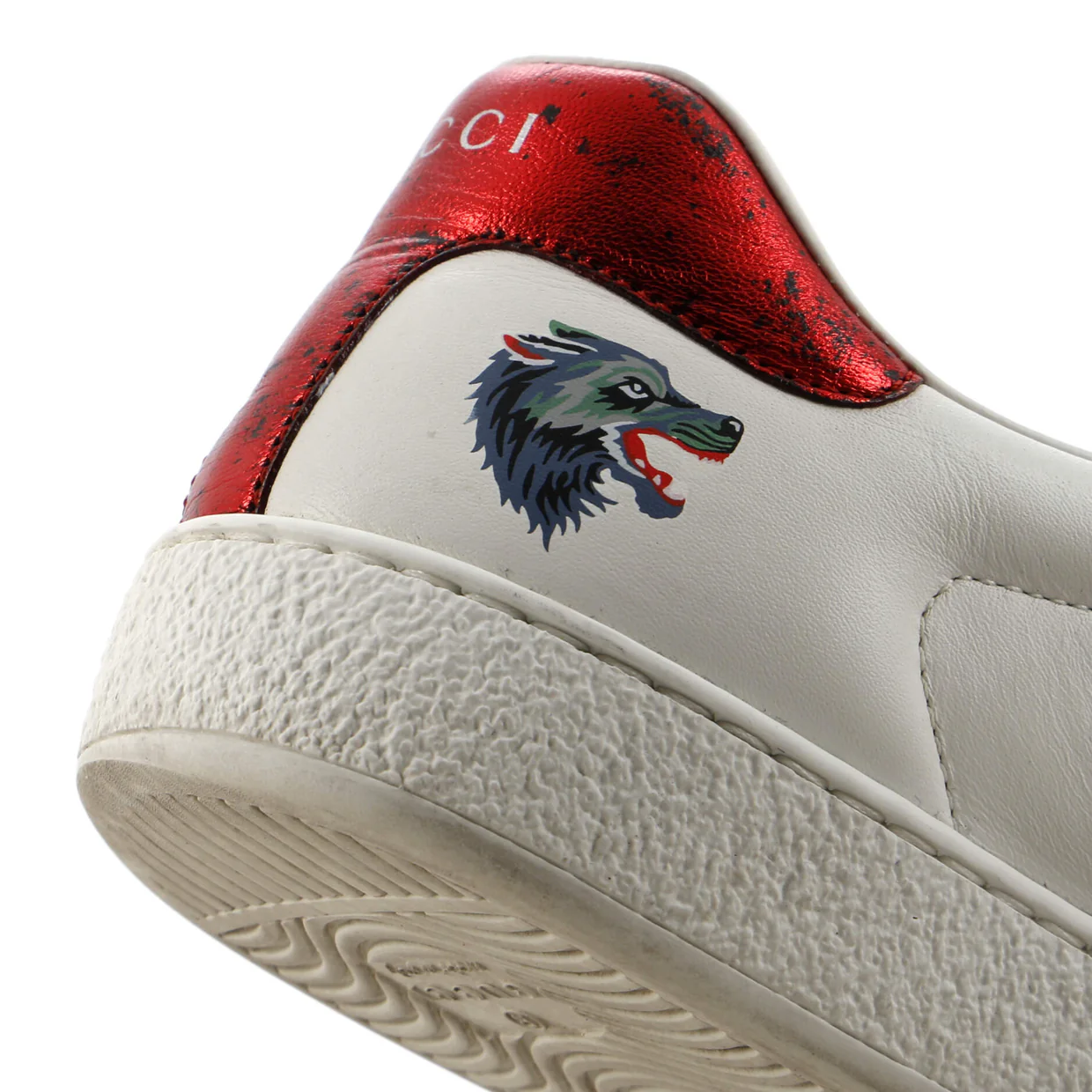 Ace Sneakers Printed Leather - Deep Luxury