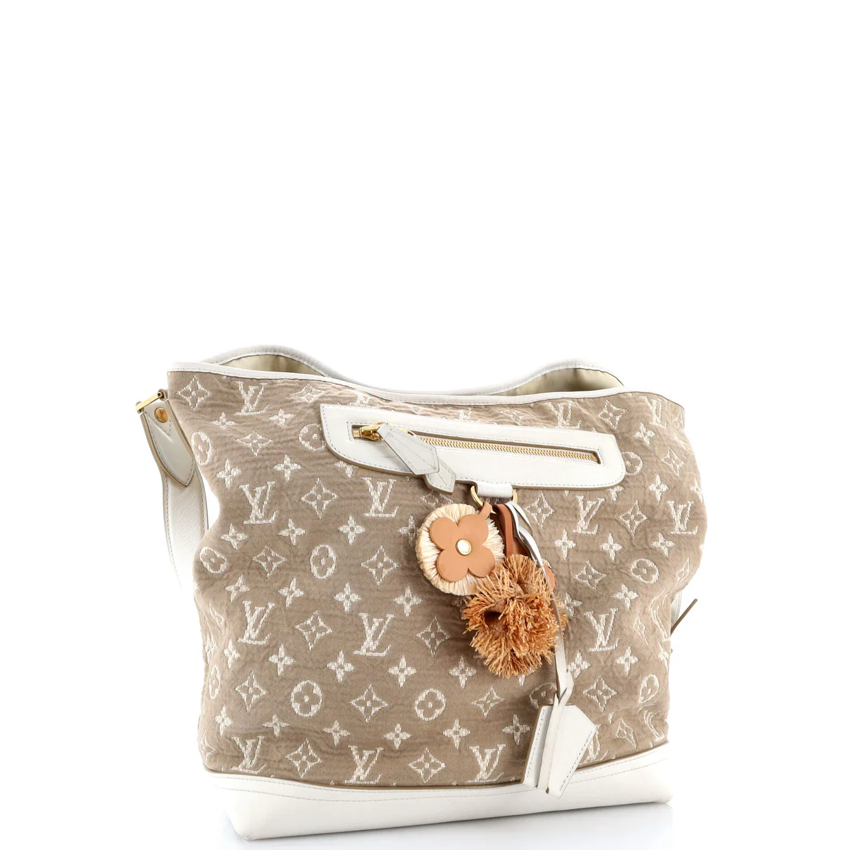 Besace Handbag Monogram Sabbia - Deep Luxury