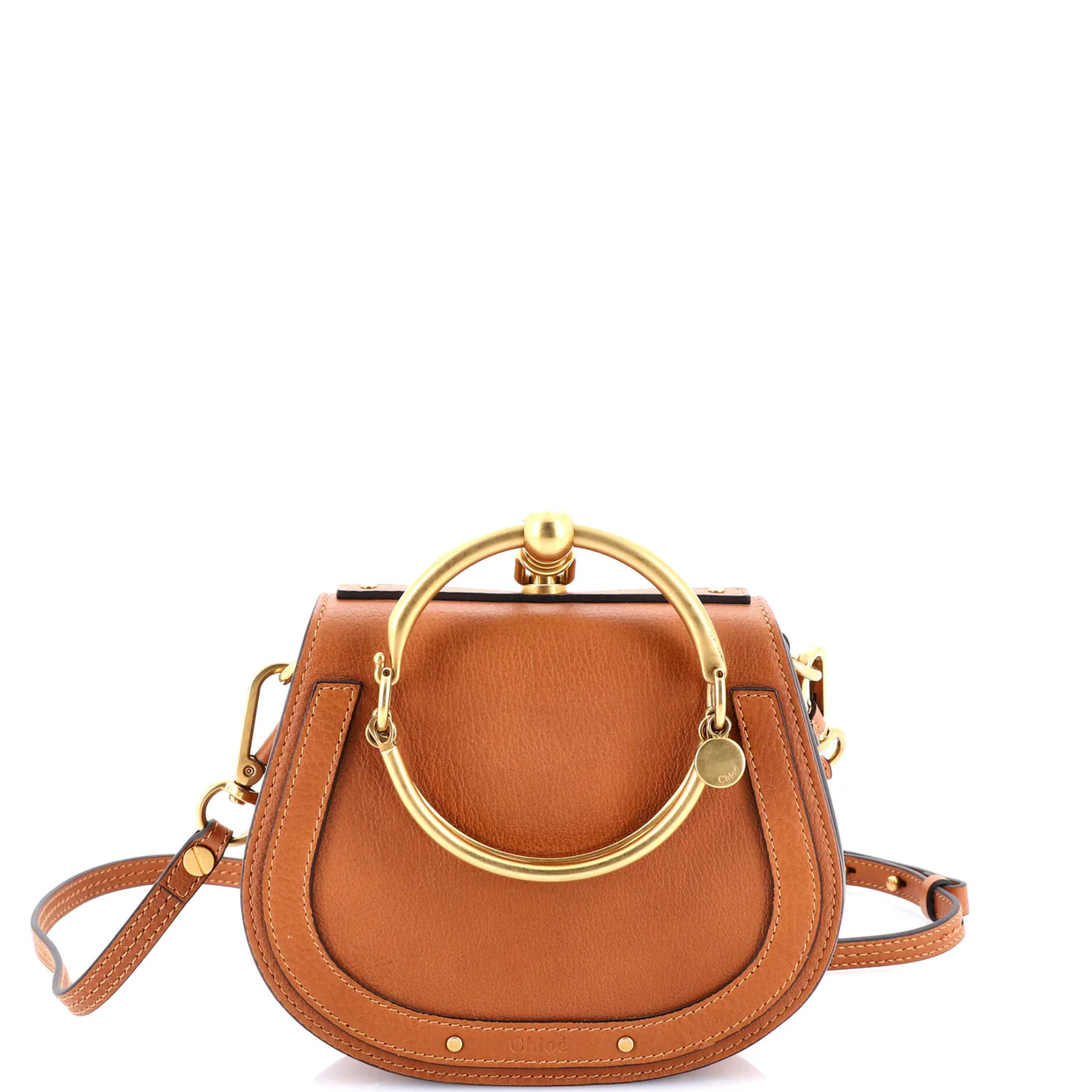 Nile Crossbody Bag Leather Small - Deep Luxury