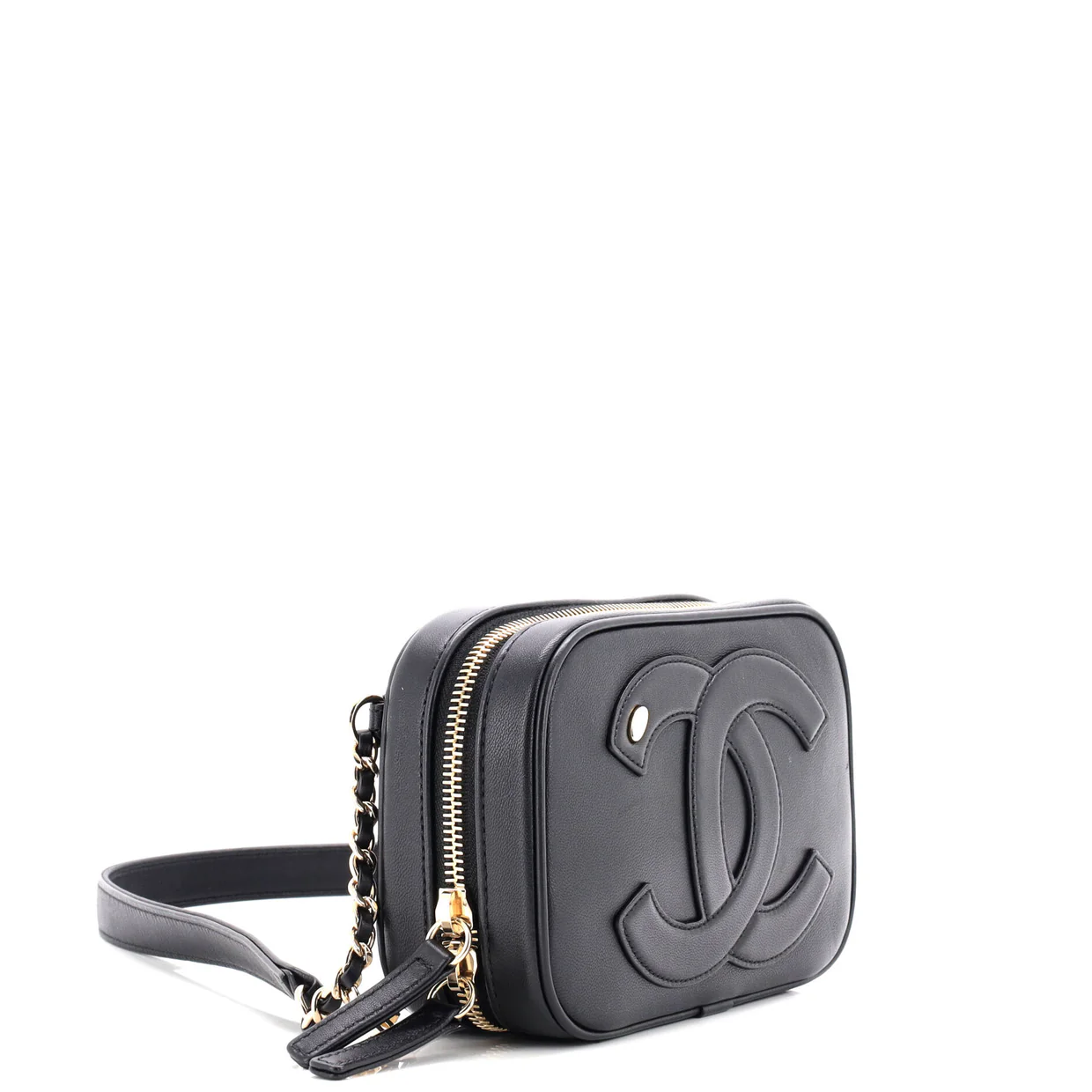 CC Mania Zip Around Belt Bag Lambskin - Deep Luxury