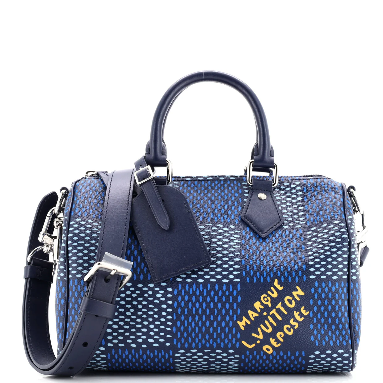 Speedy Bandouliere Bag Limited Edition Damier Heritage Canvas 25 - Deep Luxury