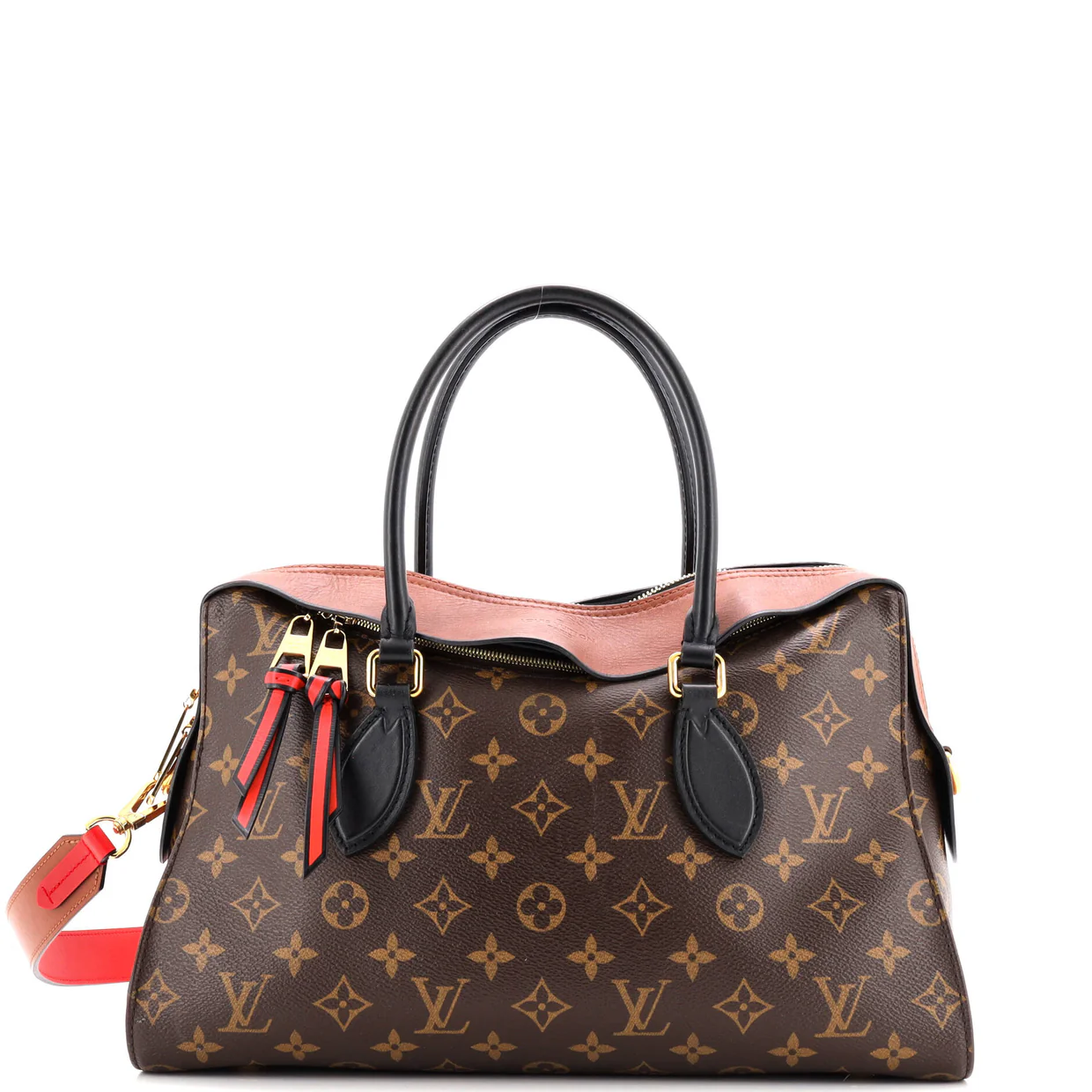 Tuileries Handbag Monogram Canvas with Leather - Deep Luxury