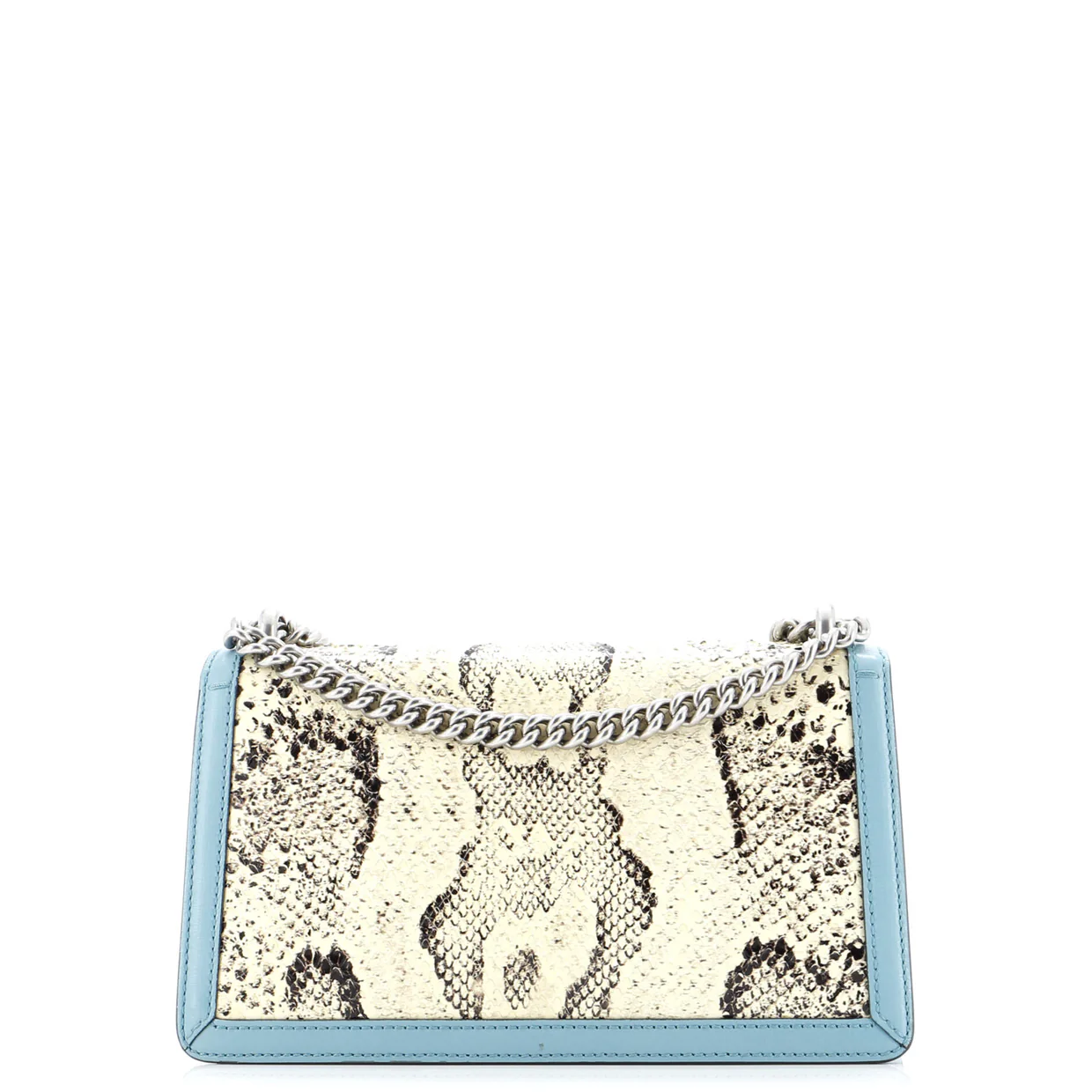 Dionysus Bag Leather with Python Small - Deep Luxury