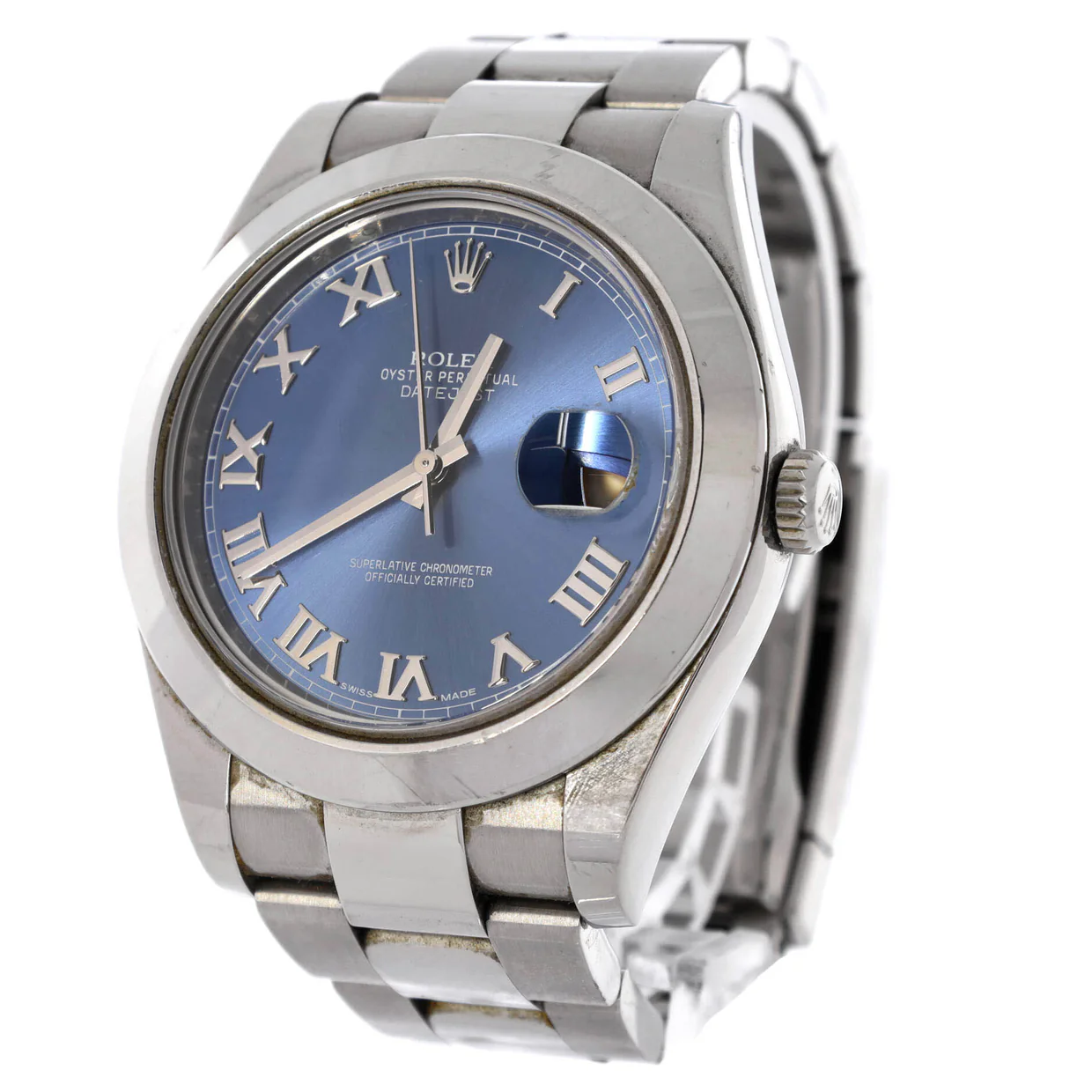 Oyster Perpetual Datejust II Automatic Watch Stainless Steel 41 - Deep Luxury