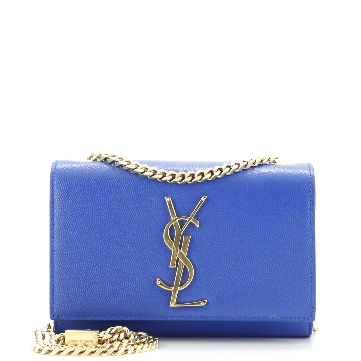 Classic Monogram Crossbody Bag Grainy Leather Small - Deep Luxury