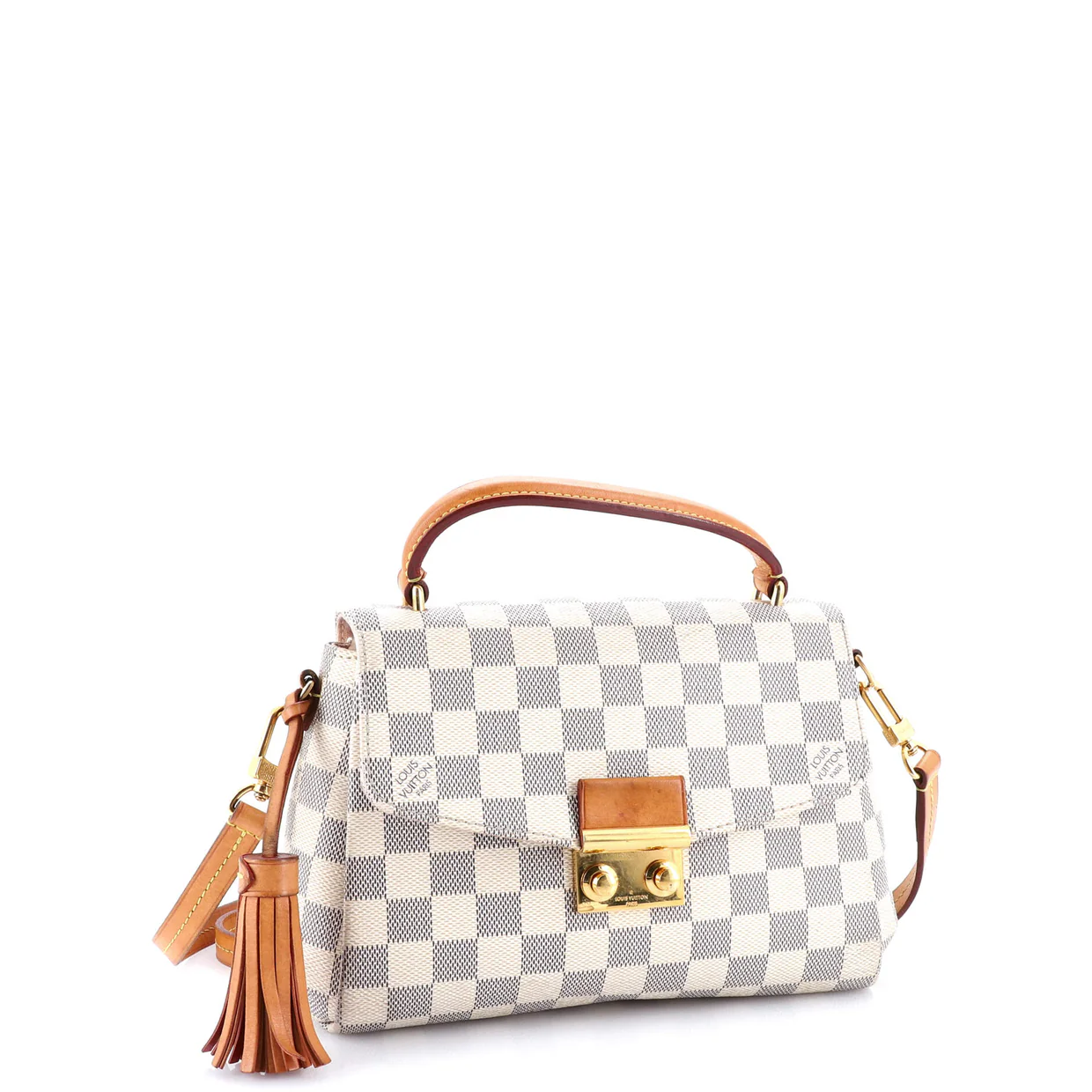 Croisette Handbag Damier - Deep Luxury