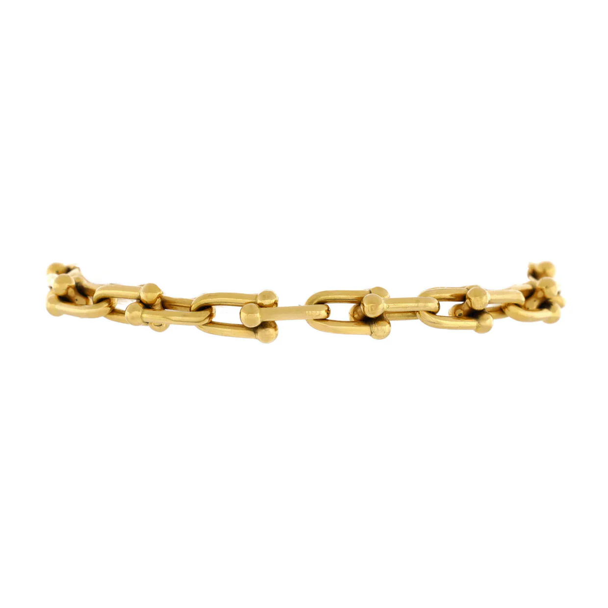 HardWear Link Bracelet 18K Yellow Gold Small - Deep Luxury
