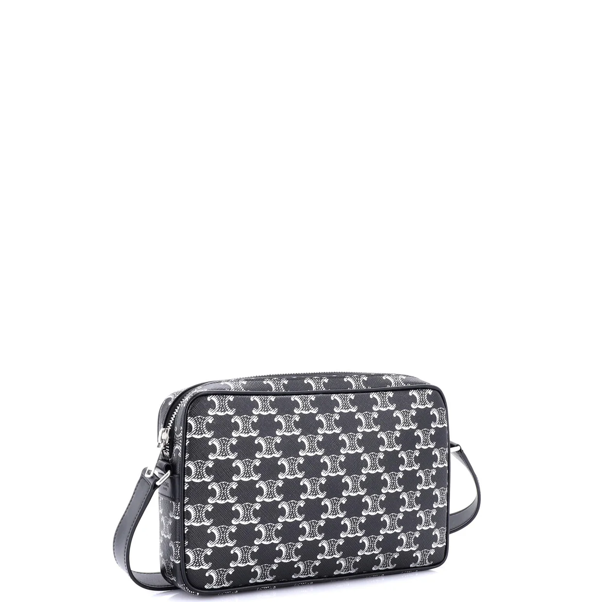 Messenger Bag Triomphe Coated Canvas Medium - Deep Luxury