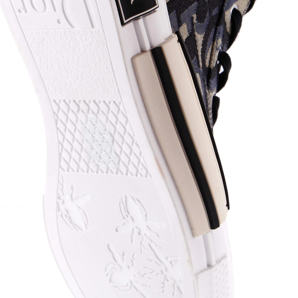 Men's B23 High-Top Sneakers Maxi Oblique Canvas - Deep Luxury