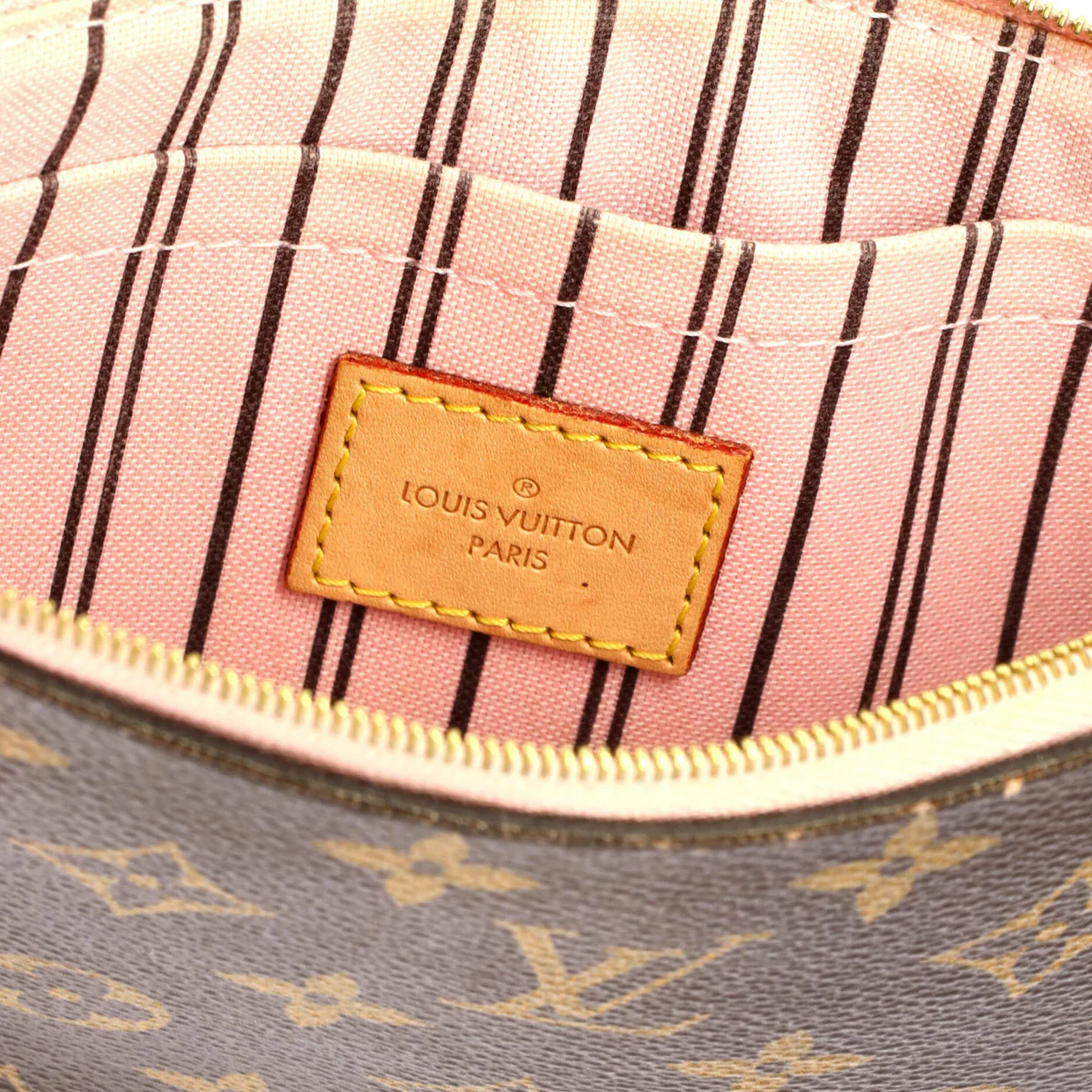 Neverfull Pochette Monogram Canvas Large - Deep Luxury