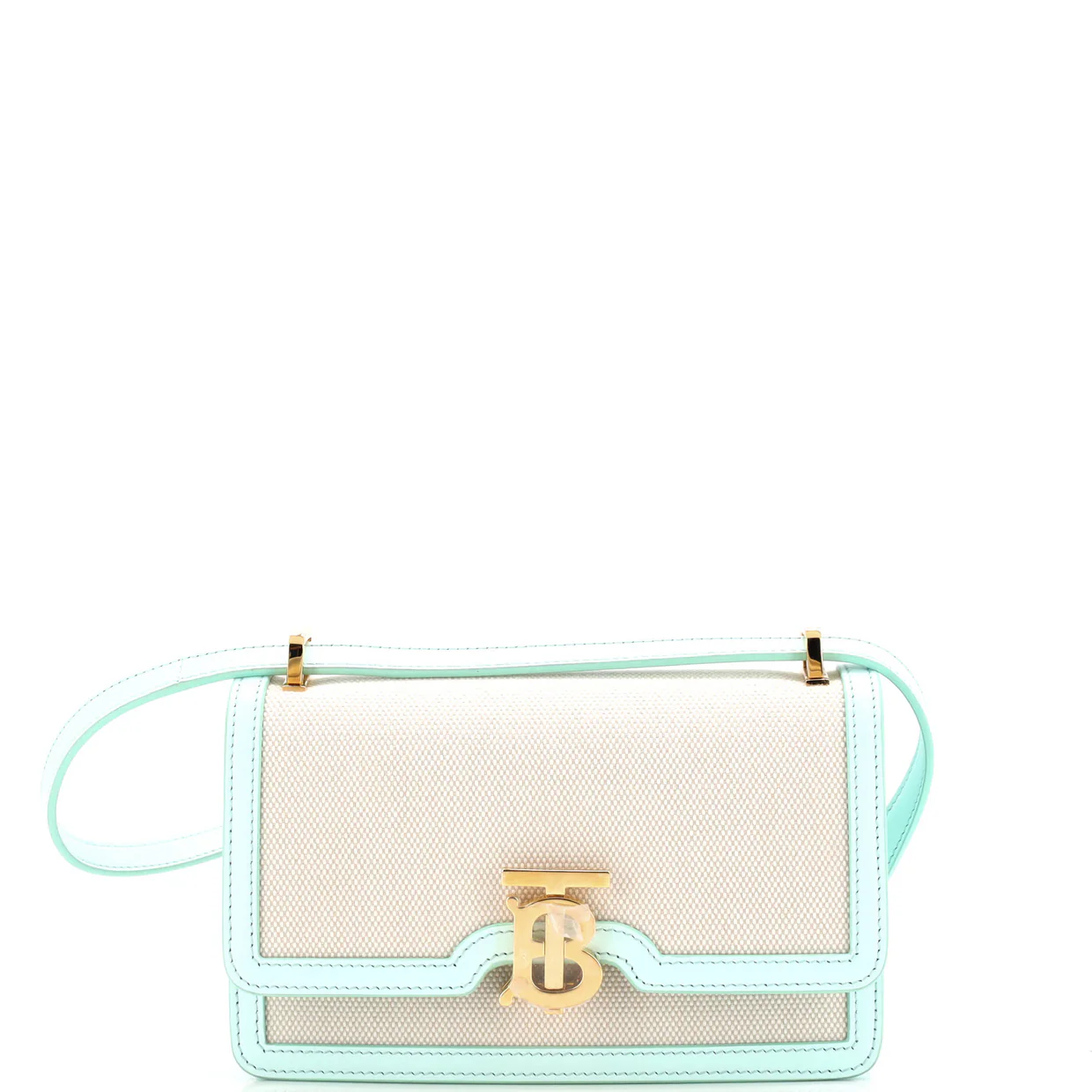 TB Flap Bag Canvas Small - Deep Luxury