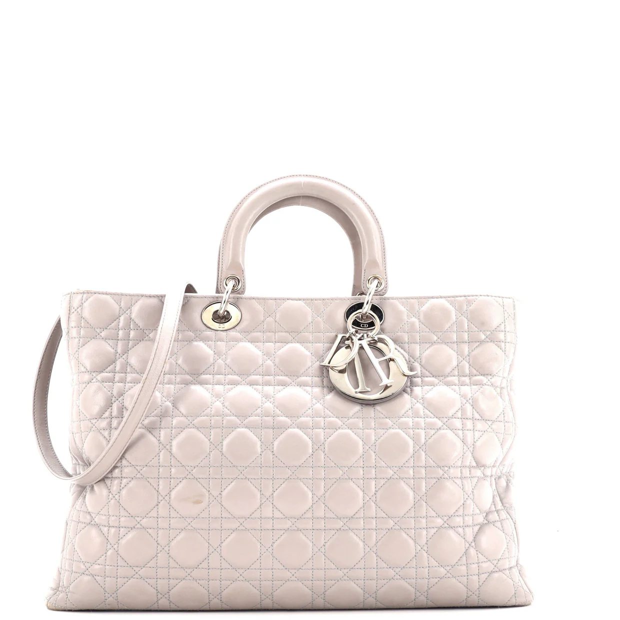 Lady Dior Bag Cannage Quilt Lambskin XL - Deep Luxury