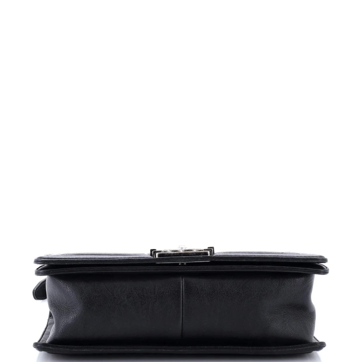 Boy Flap Bag Studded Quilted Distressed Calfskin Old Medium - Deep Luxury