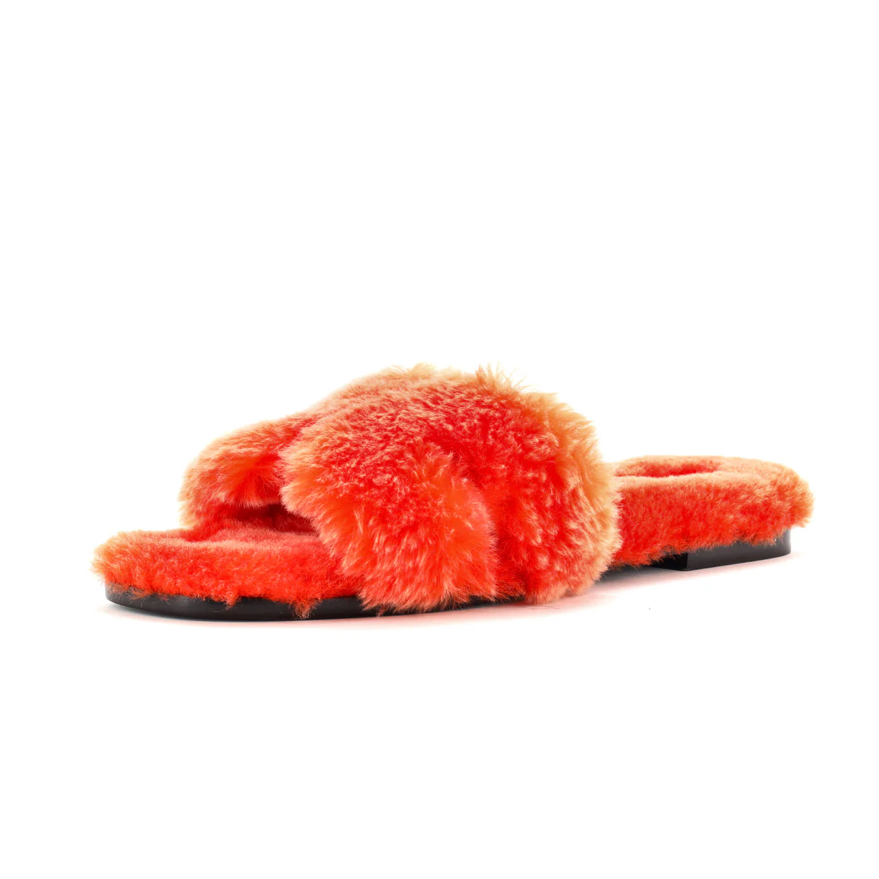 Women's Oran Sandals Shearling - Deep Luxury