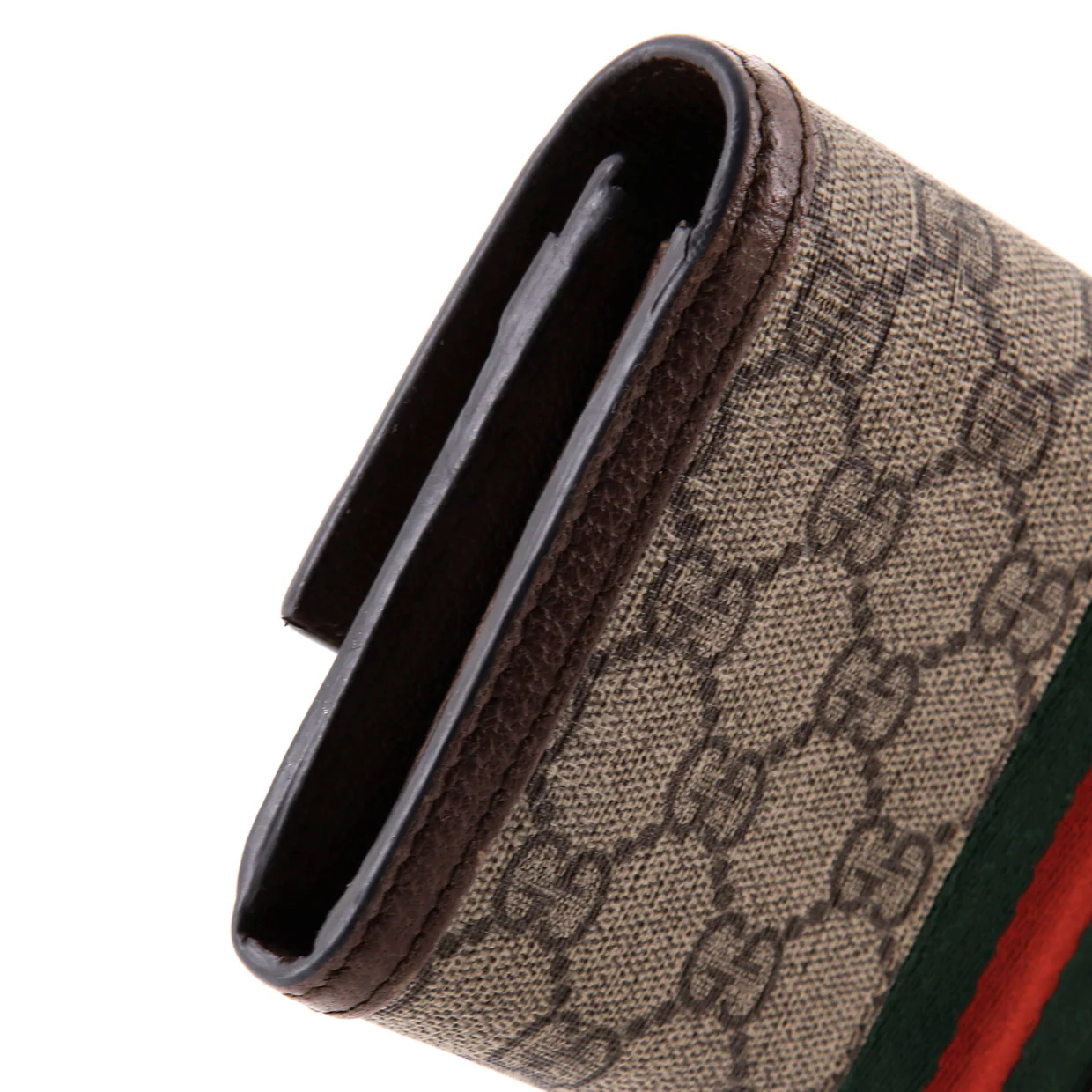 Ophidia Continental Wallet GG Coated Canvas - Deep Luxury