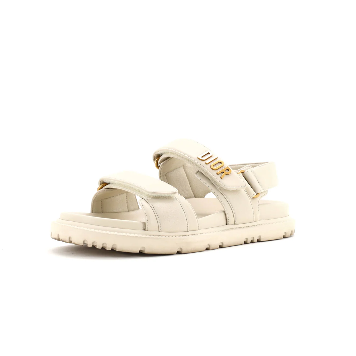 Women's DiorAct Sandals Leather - Deep Luxury