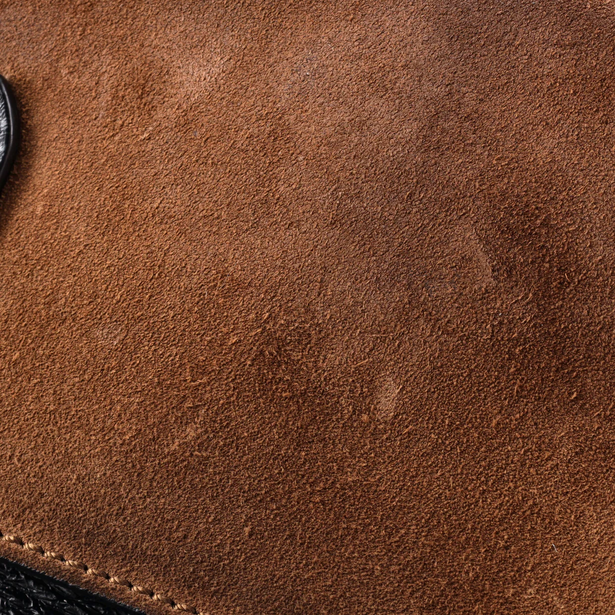 Flip Tote Leather with Suede Small - Deep Luxury