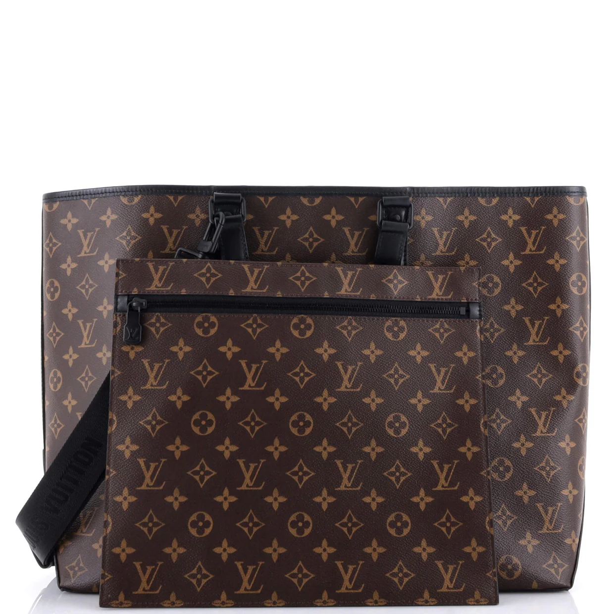 Weekend Tote Macassar Monogram Canvas GM - Deep Luxury