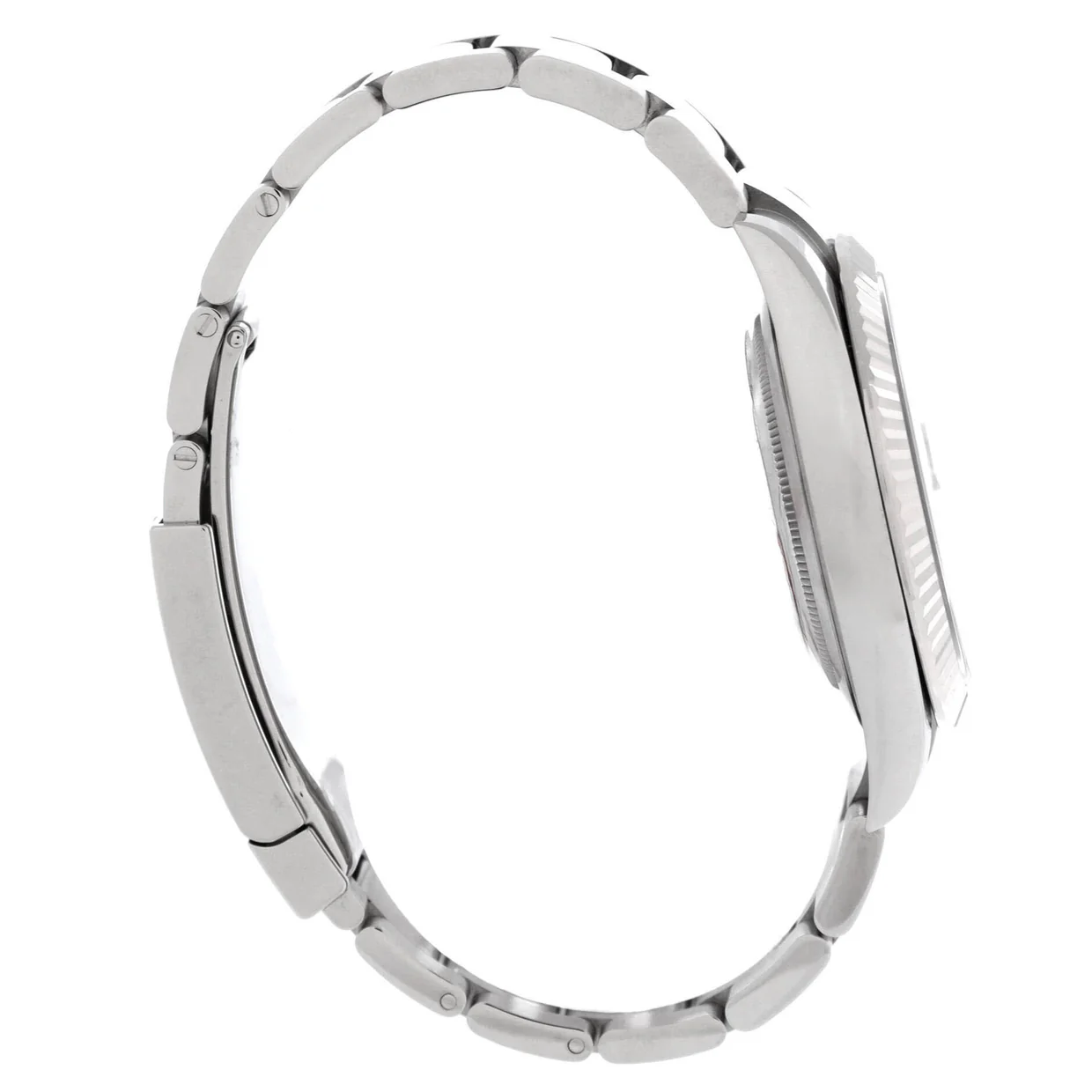 Oyster Perpetual Datejust Automatic Watch Stainless Steel and White Gold 41 - Deep Luxury