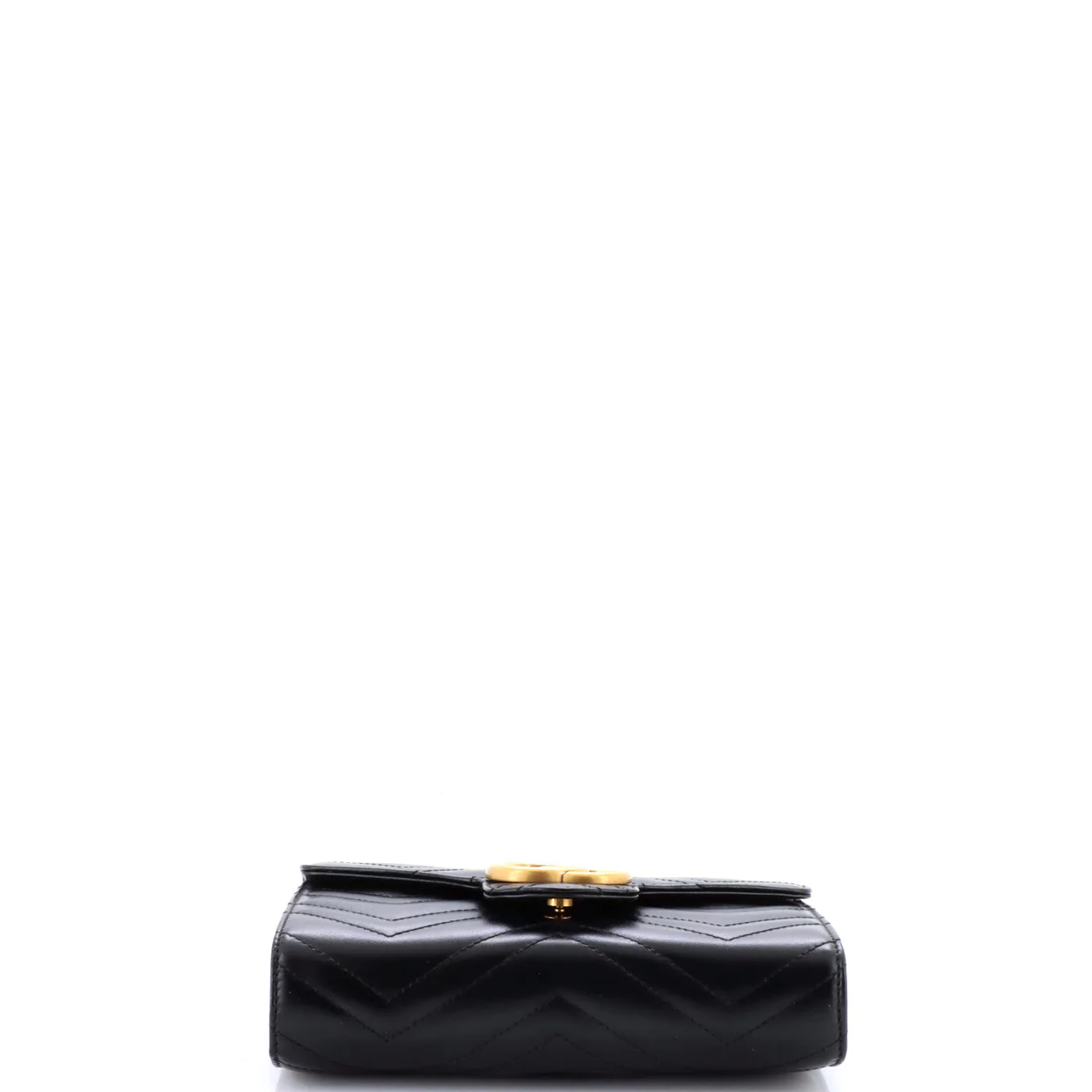 GG Marmont Chain Wallet Matelasse Leather Mini - Deep Luxury