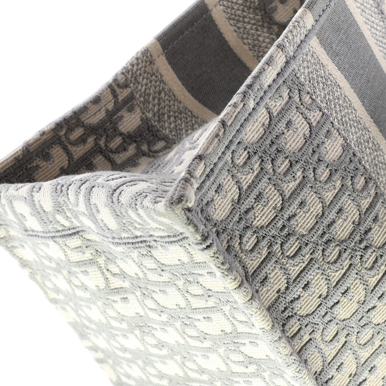 Book Tote Oblique Canvas Medium - Deep Luxury