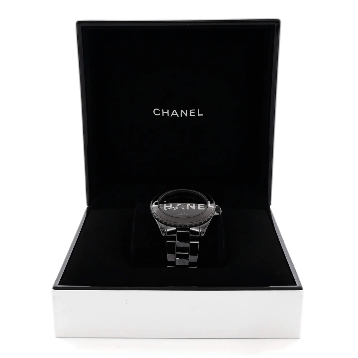 J12 Wanted de Chanel Automatc Watch Ceramic and Stainless Steel 38 - Deep Luxury