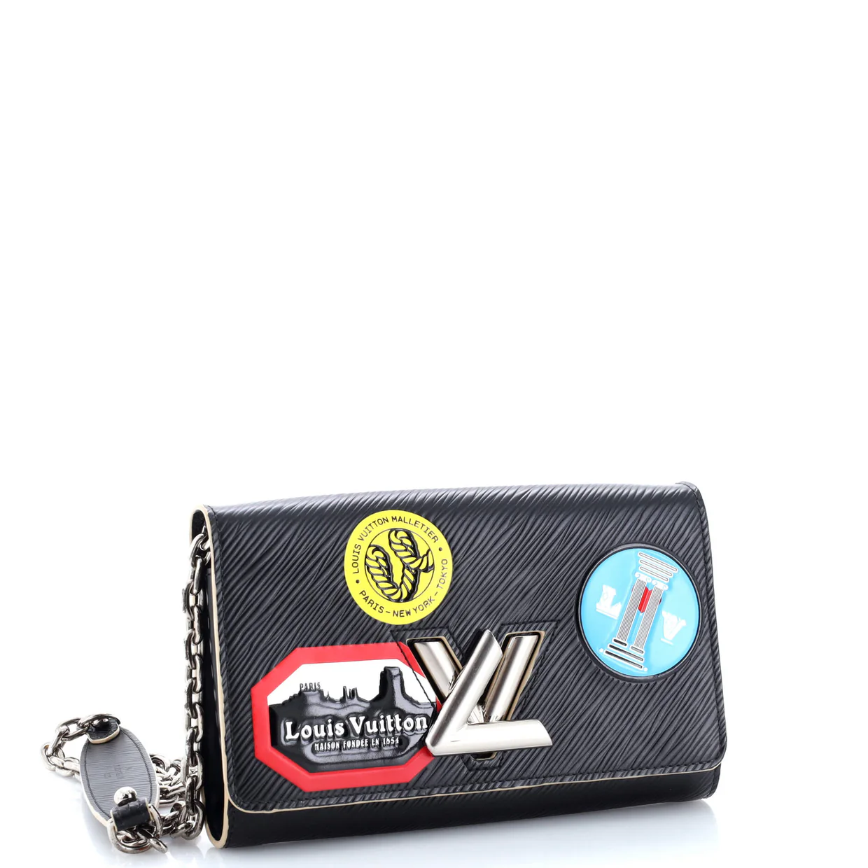 Twist Chain Wallet Limited Edition World Tour Epi Leather - Deep Luxury