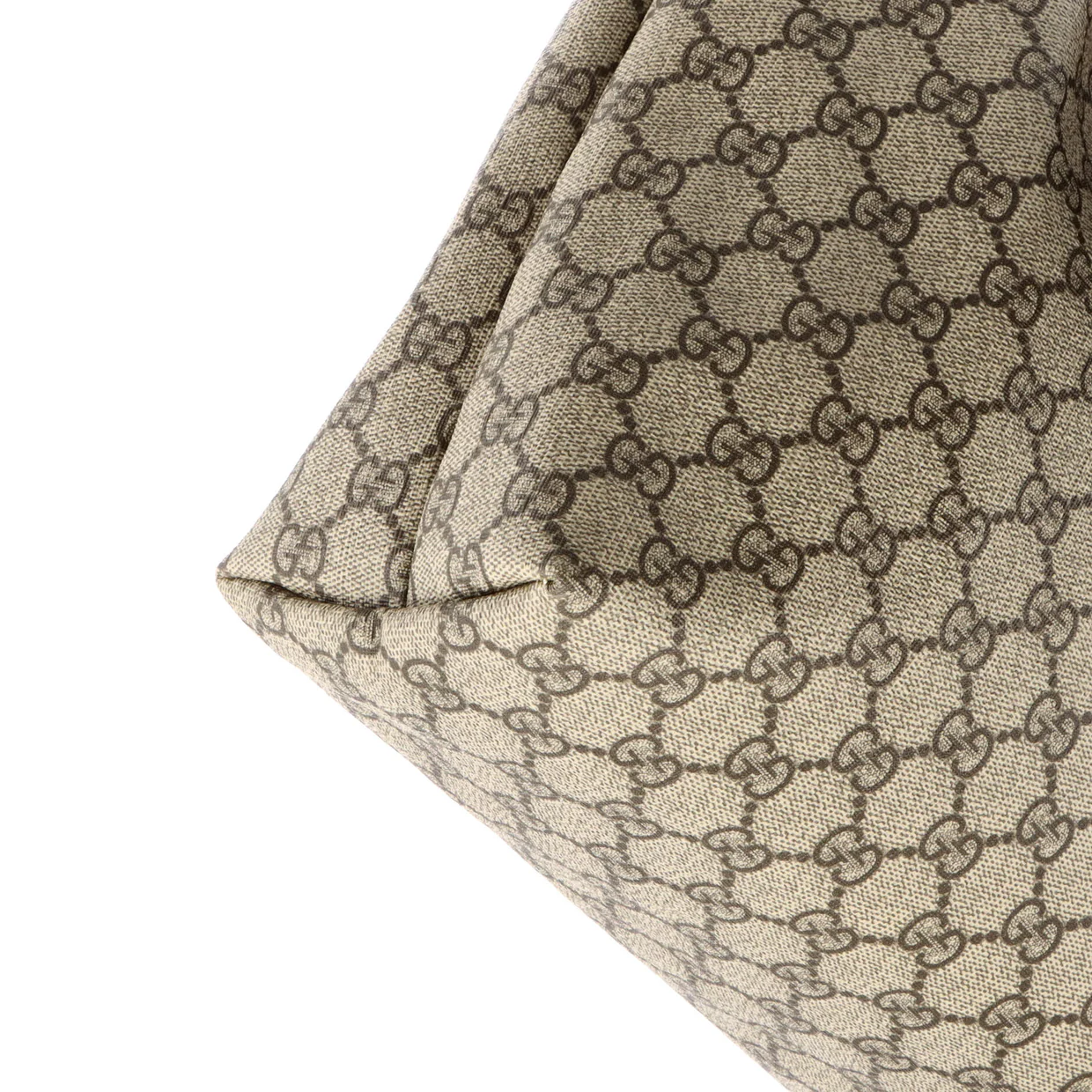 Web Loop Tote GG Coated Canvas Medium - Deep Luxury