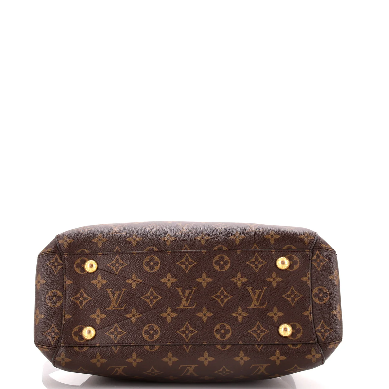 Montaigne Handbag Monogram Canvas MM - Deep Luxury